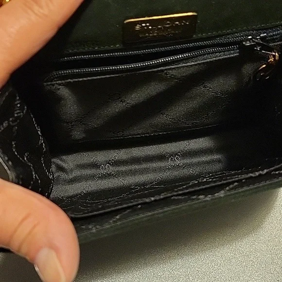 Pre-Loved St John Suede/Leather Evening Bag